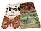 Hollies X4 Vinyl Records - Butterfly Distant Light The Hollies
