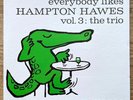 HAMPTON HAWES / VOL.3 THE TRIO EVERYBODY LIKES on Contemporary - Japan King LP