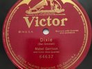 HEARMabel Garrison Dixie One Sided Victor 64637 Red Label E+ 78 RPM