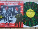Punk & Disorderly 3  Ltd Splatter LP  Oi  Exploited Adicts Violators Vibrators