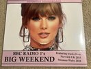 Taylor Swift Definitive Soundboard BBC Radio 1’s Big weekend Vinyl