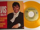 Elvis Presley / Suspicious Minds & Burning Love / 1985 45rpm & PS / Mint