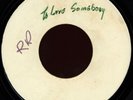 BUSTY BROWN Love Somebody / What A Price 45 Upsetter Rare Reggae Blank Lee Perry