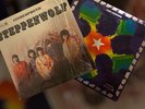 Steppenwolf Vinyl LP Self-Titled Debut & The Second Rock Albums Both foil covers