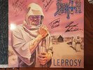 Leprosy by Death (Record, 1988) Signed By Entire Band.