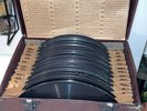 Vintage Record Box With 49 78rpm Records Frank Sinatra, Bing & Bob Crosby, More