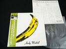 VELVET UNDERGROUND & NICO Banana stickker JAPAN VINYL LP OBI GATEFOLD 18MM 0526