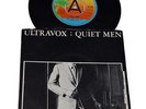 Chris Cross Archive Ultravox  Quiet Men UK45 Promo 1st Press 1979 Synth COA