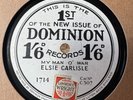 78Rpm Naughty Personality, Elsie Carlisle 'My Man O' War' Dominion EX+