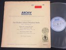 PIERRE FOURNIER / BACH CELLO Suites 5 & 6 DGG ARCHIV 1961 Stereo SAPM 198 188 EX