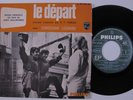 OST 45 K.T. KOMEDA & CHRISTIANE LEGRAND Le Départ PHILIPS france 5-song ep HEARa