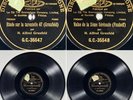 Alfred Grunfeld: Etude sur la Tarantelle 78 rpm GRAMOPHONE BLACK G.C 35547/48