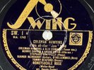 Coleman Hawkins : Honeysuckle rose / Crazy rhythm 78 tours rpm SWING SW. 1