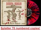 Dimmu Borgir In Sorte Diaboli Red-Black Splatter LP Pop-up Vinyl Limited Numb 70