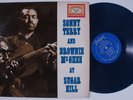 SONNY TERRY & BROWNIE MCGHEE At Sugar Hill FANTASY LP VG+ blue vinyl h