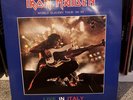 Iron Maiden - Live In Italy Rare Double Vinyl LP Record