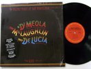 Al Di MEOLA John McLAUGHLIN Paco DeLUCIA Friday Night San Francisco LP Near-MINT