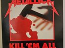 METALLICA Kill 'Em All 1987 LP 2XLPS LMTD EDTN GTEFLD MUSIC FOR NATIONS MFN 7 DM