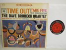 The Dave Brubeck Quartet Time Out Stereo 6-Eye Jazz LP