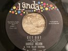 HAROLD MELVIN & THE BLUE NOTES 45 Get Out / You May Not Love Me LANDA R&B SOUL