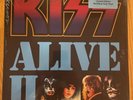 KISS Alive II 45th Anniversary Red/Blue Swirl Vinyl