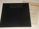 AC/DC - LP + PRESSE-INFO - Back In Black - DE 1980 - Atlantic ATL 50 735