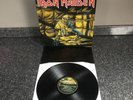 LP VINYL IRON MAIDEN ALBUM PIECE OF MIND 1983 UK 1ST PRESS EMA 800 EX/EX+