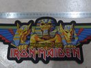 IRON MAIDEN POWERSLAVE OFFICIAL BACK PATCH ca. 34 CM
