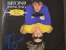 Ricky Gervais Hand signed SEONA DANCING  BITTER HEART 12” Vinyl LP - Autographed