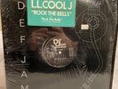 LL COOL J ROCK THE BELLS 12” VINYL SINGLE DEF HAM RECORDS 1985 HYPE STICKER MTV
