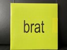 BRAT - Charli XCX / Clear With Pink Splatter Vinyl (LIKE NEW)