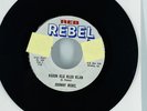 JOHNNY REBEL 45 RECORD KAJUN / Looking For A Handout LEHER MUSIC 504