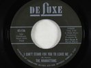 70s Soul 45 - Manhattans - I Can't Stand For You To Leave Me - DeLuxe VG+