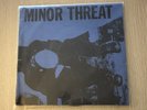 Minor Threat  Blue Sleeve Dischord Records 45 RPM Rare RN 12811-11  Year 1981