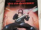Vintage 1978 Thin Lizzy - 'Live and Dangerous' Vinyl Record - Double LP