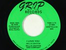 Sweet Soul 45 - Willie Griffin - I Love You - Grip - VG+ rare