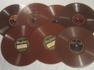 Seven BROWN SHELLAC 78's -- Joe Wilbur, LOU GOLD, Sam Lanin, MISSOURI JAZZ BAND