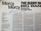 Buddy Rich Autographed LP Mercy, Mercy Live at Caesars Palace PLUS bonus Sleeve