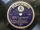 EMMY BETENDORFF Parlophon 9273 OPERA 78 CARL MARIA VON WEBER 