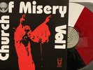 Church Of Misery - Vol. 1 LP 2022 Totem Cat TOTEM 036 [Tri-Color Pie Slices] EX