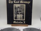 The Last Message Malcolm X LP 2x Record Gatefold Rare  VG+ CLEAN DISCS