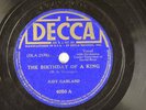 Judy Garland - 78 RPM Decca (1941) - The Birthday Of A King L23