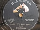 ELVIS PRESLEY 78 RPM: BABY LET'S PLAY HOUSE - RCA VICTOR 20-6383 - 1955 - E-