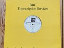 U2  BBC Transcription Live  In Concert LP 1982