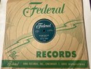 Five Chances 1957 DOOWOP 78 My Days Are Blue / Tell Me Why FEDERAL VG++/+++ HEAR