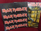 IRON MAIDEN  LP WITH EMI ELECTROLA PROMO BOOKLET PIECE OF MIND LOOK