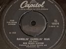 RARE-BOB SEGER SYSTEM-RAMBLIN GAMBLIN MAN/TALES OF LUCY BLUE-UK CAPITOL