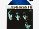 Meet The Residents Ltd Newbury Comics BLUE W. BLACK SWIRL Vinyl LP New
