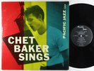 Chet Baker - Sings LP - Pacific Jazz - PJ-1222 Mono DG