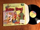 Walt Disney Story And Songs From Robin Hood LP Disneyland Disney '73 w/book 3810